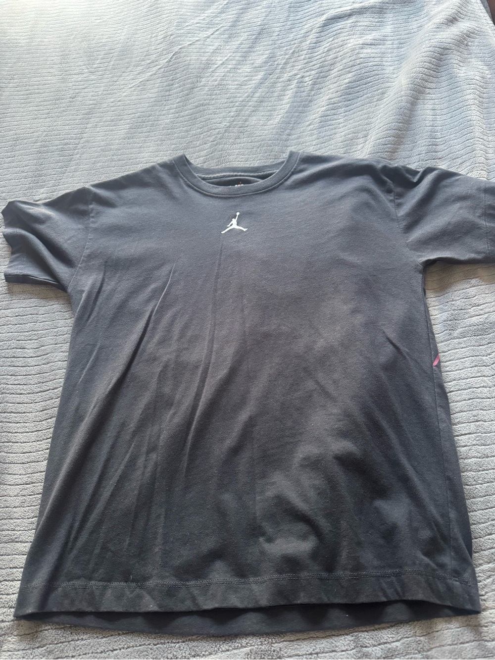 Jordan Kids Black Crew Neck T-Shirt
